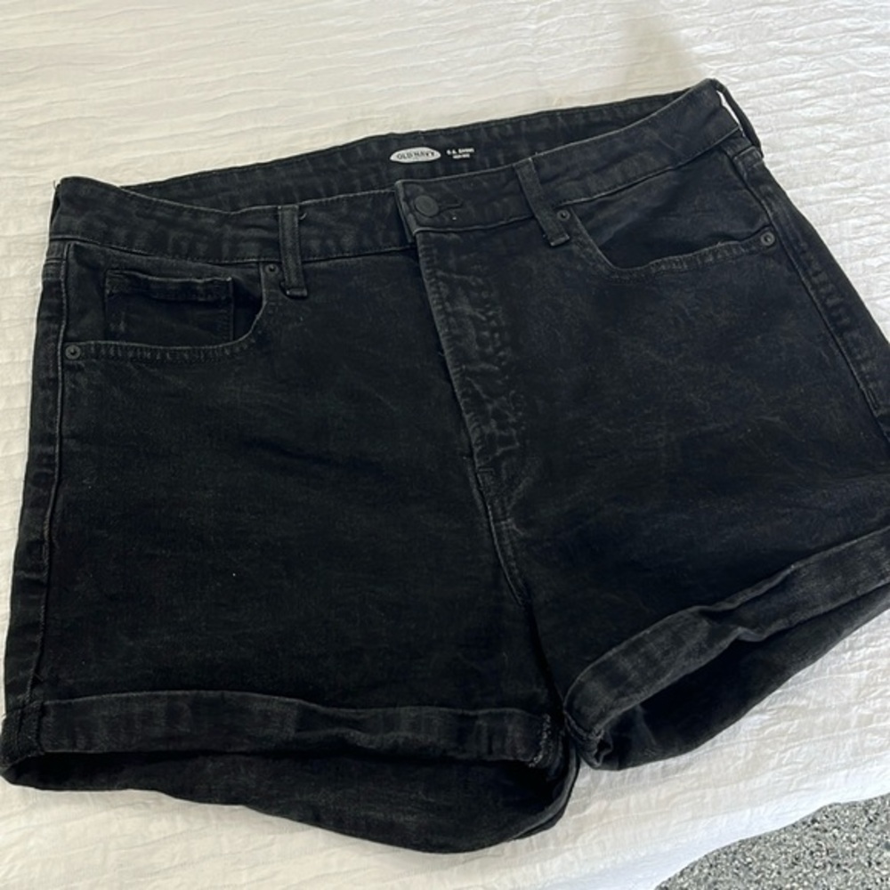 Old Navy shorts OG short high-rise women’s black shorts size 16‎ plus